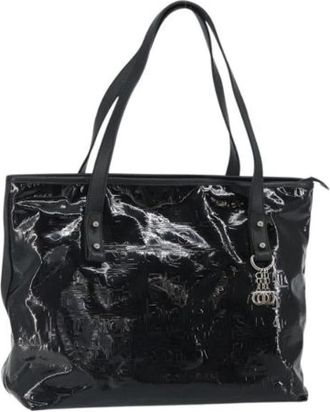 Ferragamo Pre-owned Coated Canvas Tote Bag - Dames - Vintage Shopper - Zwart - ONE Size - Vintage