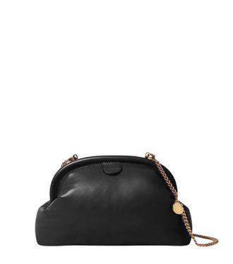 Stella McCartney Black Falabella Clutch