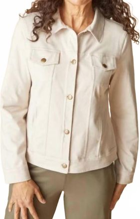Habitat Stone Wash Denim Jacket In Dove