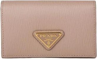 Prada Vitello Move Kaarthouder - Dames - Portefeuilles - Roze - ONE Size - Leer - Accessoires