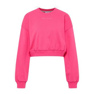 Carlo Colucci Dames, Sweatshirts & Hoodies, Roze, Maat: M