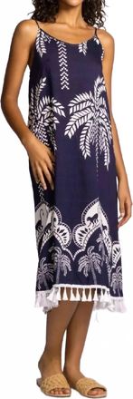 Pink Martini Womens Arcola Dress In Blue
