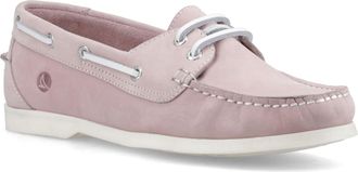 Sperry Top-Sider Balboa 2 Eye Boat Nubuck Womens Pink Shoes - Size UK 5