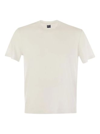 Fedeli T-shirt met ronde hals - Wit