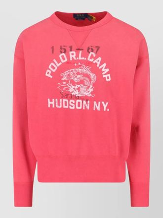 Polo Ralph Lauren crew neck graphic print long sleeve t-shirt