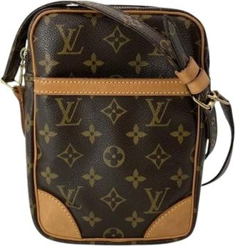 Louis Vuitton Pre-owned Cross Body Bags, female, Brown, Size: ONE SIZE Pre-owned Vintage Monogram Shoulder Bag