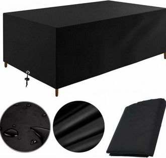 Elle Funda Para Muebles De Jard&iacute;n De 213x132x74cm. Lona Protectora Para Mesas De Jard&iacute;n Y Muebles De Exterior. Impermeable, Resistente Al Viento, A Los Ray