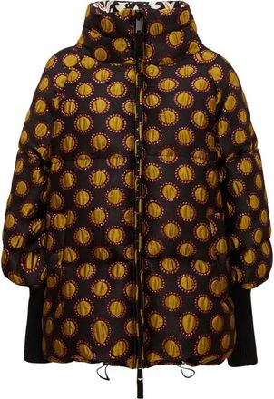La DoubleJ Omkeerbaar Winter Sun Jas - Dames - Gewatteerde jassen - Veelkleurig - XL - Jassen