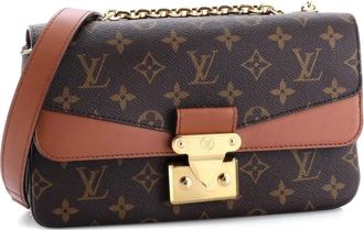 Louis Vuitton Marceau Handbag Monogram Canvas with Leather shoulder bag - Bruin