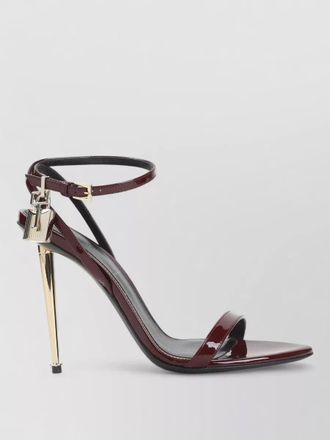 Tom Ford patent leather pointed toe naked sandals