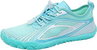 Generic 2026 Running Shoes Outdoor Couple Women Mountaineering Casual Sport Lace Up Beach Breathable Soft Bottom (Sky Blue, 4.5)