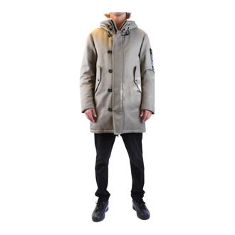Peuterey Hombre, Abrigos, Verde, Talla: M