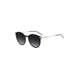 BOSS Black acetate sunglasses with gold-tone temples