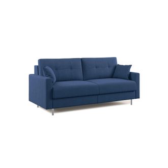 Divani.Store Megan Sof&aacute; Convertible En Microfibra Extra&iacute;ble 168 Cm (mat. 120x197) Azul