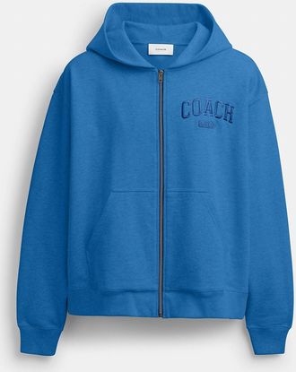 Coach Boxy Full Zip Hoodie