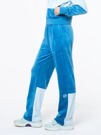 Sergio Tacchini Lina Velour Track Pant in Baby Blue at Nordstrom, Size Xx-Large