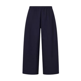 Khaite Broeken, Dames, Blauw, L, Roma Pant