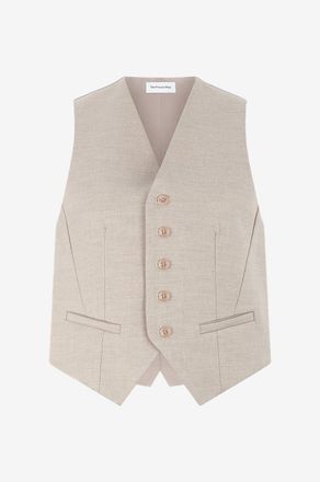 Frankie Shop Weste aus Lyocell Gelso