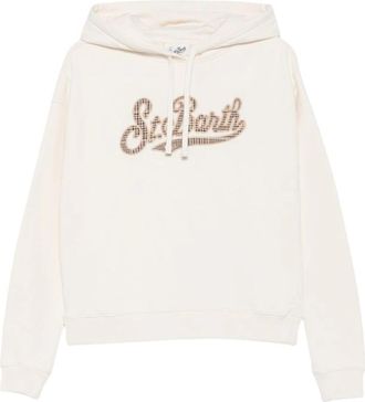 MC2 Saint Barth Mindy Hoodie - Dames - Hoodies - Wit - M - Katoen - Hoodies & sweatvesten