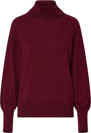 Liu Jo Maglia chiusa m/l c/bracciale - - Knitwear - Donna - Rosso - M