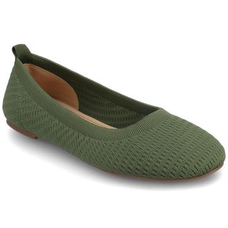 Journee Collection Womens Wide Width Maryann Dress Flats