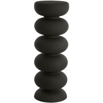 Light & Living Light&living - Columna Alta Kobodo En Negro Mate - &Oslash;35x100 Cm