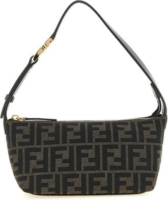 Fendi Dames, Tassen, Bruin, Maat: ONE Size