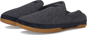 Olukai Kalawa Mens Slippers Dark Shadow/Dark Shadow : 7 D - Medium, Wool