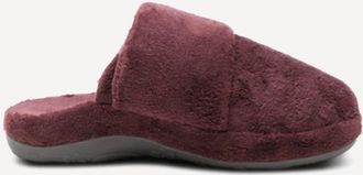 Aetrex Womens Mandy Slippers In Wine
