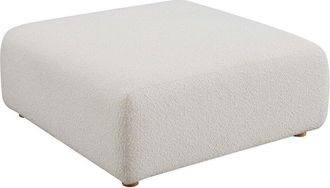 TOV Furniture Tov Furniture Hangover Boucle Ottoman