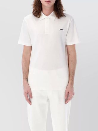 A.P.C. polo collar short sleeves standard