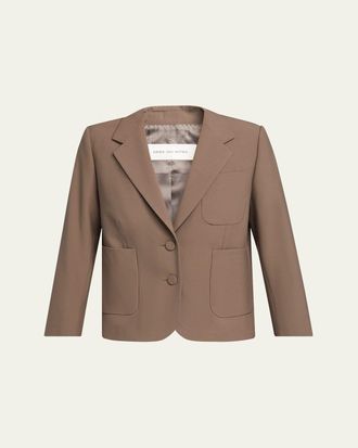 Dries Van Noten Bamis Single-Breasted Blazer