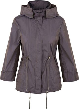 Moorer Bastet-Amc V2493 Grijze Jas voor Dames - Dames - Zomerjassen - Blauw - S - Jassen