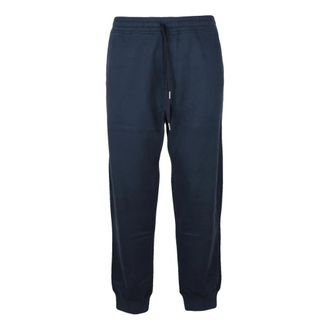 Tom Ford Broeken, Heren, Blauw, L, Katoen, Trainingsbroeken