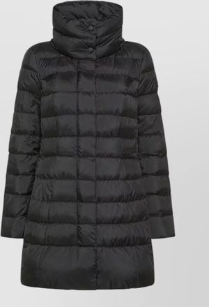 Peuterey down quilted high neck short puffer jacket