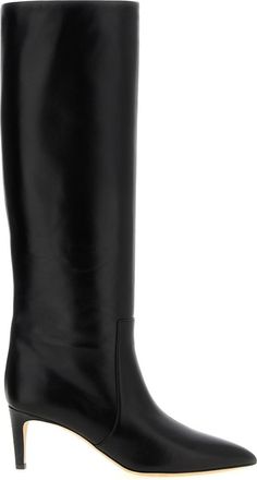 PARIS TEXAS Black High Knee Boots