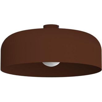 Lumicom Lumicom - tuzzi Plafoniera, 1xE27, max 42W, metallo, marrone corten, D.50cm