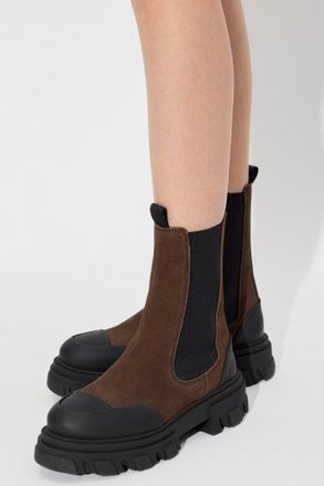 Ganni Ankle Boots, Womens, Brown