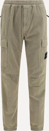 Stone Island Pantaloni cargo con polsini elasticizzati Man 31