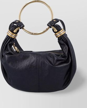 Chlo&eacute; bracelet bag small leather hobo bag