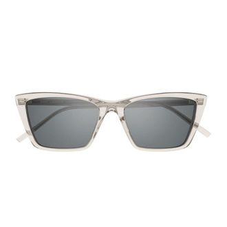 Saint Laurent Sl 737 Mica Thin Linea Sl Logo Transparent
