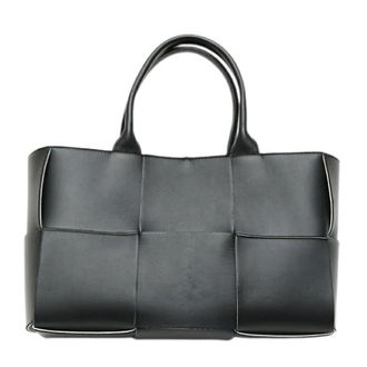 Bottega Veneta Pre-owned Intrecciato Tote Bag - Dames - Pre-owned - Zwart - Maat: ONE Size Leer