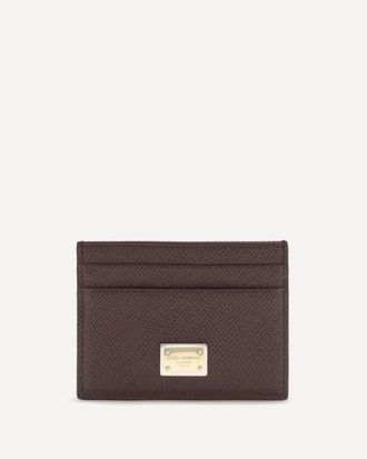 Dolce & Gabbana Leather Cardholder Female UNI