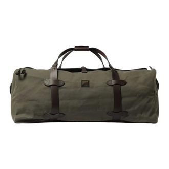 Filson Weekend Bags, male, Green, Size: ONE SIZE Rugged Twill Large Duffle