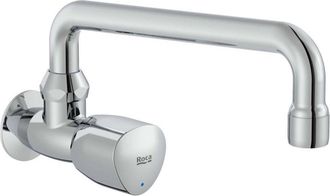 Roca Roca - A5a858ec00 Brava Grifo Fregadero Pared Ca&ntilde;o Giratorio 1 Agua Cromo - Ref: A5a858ec00