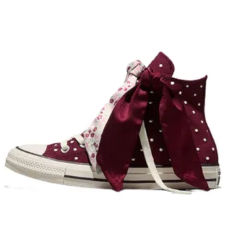 Converse (WMNS) Converse Chuck Taylor All Star Scarf Bow Deep Bordeaux Egret A19910C