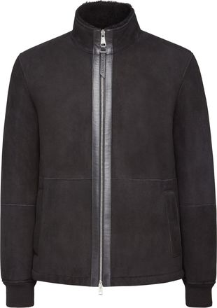 Billionaire Boys Club Leren Jas Crest
