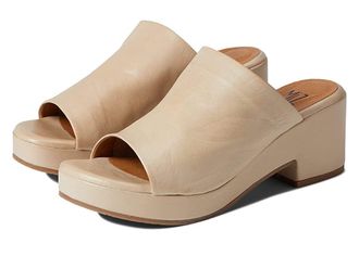 Miz Mooz Gwen Womens Sandals Cream : EU 42 (US Womens 10.5-11) B - Medium, Leather