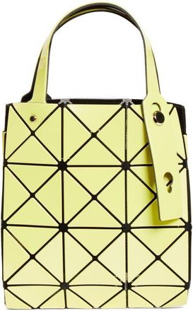 Bao Bao Issey Miyake Carat Top Handle Bag in Yellow at Nordstrom