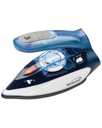 Brentwood Dual Voltage Nonstick Travel Steam Iron
